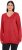 Ulla Popken Casual V-Neck Long Sleeve Sweater Salsa - Pulovere & hanorace - 