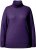 Ulla Popken Turtleneck Ribbed Trim Long Sleeve Sweater Deep Violet - Pulovere & hanorace - 