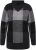 Ulla Popken Grand Check Long Sleeve Sweater Charcoal Grey Melange - Pulovere & hanorace - 