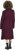 Ulla Popken Long Turtleneck Duster Sweater Plum - Pulovere & hanorace - 