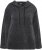 Ulla Popken Chenille Knit Hoodie Graphite Grey - Pulovere & hanorace - 