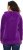 Ulla Popken Chenille Knit Hoodie Dark Purple - Pulovere & hanorace - 