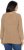 Ulla Popken Two-Tone Mixed Knit Troyer Collar Sweater Caramel - Pulovere & hanorace - 