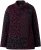 Ulla Popken Leopard Print Scarf Sweater Dark Ruby - Pulovere & hanorace - 