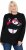 Ulla Popken Whimsical Holiday Sweater Black - Pulovere & hanorace - 