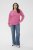 Kaffe Curve Sus Sweatshirt Pink Power - Hanorace fără glugă - 