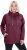 Ulla Popken Drawstring Collar Long Sleeve Sweatshirt Dark Berry - Pulovere & hanorace - 