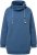 Ulla Popken Drawstring Collar Long Sleeve Sweatshirt Blue Denim - Pulovere & hanorace - 