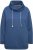Ulla Popken Drawstring Collar Long Sleeve Sweatshirt Ink Blue - Pulovere & hanorace - 