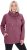 Ulla Popken Drawstring Collar Long Sleeve Sweatshirt Dark Rose - Pulovere & hanorace - 