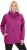 Ulla Popken Drawstring Collar Long Sleeve Sweatshirt Berry - Pulovere & hanorace - 