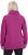 Ulla Popken Drawstring Collar Long Sleeve Sweatshirt Berry - Pulovere & hanorace - 