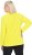 Ulla Popken Modular Fleece Zip Front Jacket Lime - Pulovere & hanorace - 