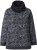 Ulla Popken Teddy Collar Printed Sweatshirt Black - Pulovere & hanorace - 