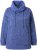 Ulla Popken Teddy Collar Printed Sweatshirt Atlantic Blue - Pulovere & hanorace - 