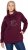 Ulla Popken Rhinestone Snowflake Turtleneck Sweatshirt Dark Ruby - Pulovere & hanorace - 