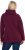 Ulla Popken Rhinestone Snowflake Turtleneck Sweatshirt Dark Ruby - Pulovere & hanorace - 