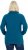 Ulla Popken Rhinestone Snowflake Turtleneck Sweatshirt Teal - Pulovere & hanorace - 