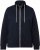 Ulla Popken Contrast Color Zip Up Sweatshirt Navy - Pulovere & hanorace - 