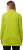 Ulla Popken GLOW Lettered Collared Sweatshirt Apple Green - Pulovere & hanorace - 