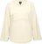 Ulla Popken Embroidered Freedom Rolled Edge Sweatshirt Sand - Pulovere & hanorace - 