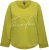Ulla Popken Embroidered Freedom Rolled Edge Sweatshirt Avocado Green - Pulovere & hanorace - 
