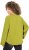 Ulla Popken Embroidered Freedom Rolled Edge Sweatshirt Avocado Green - Pulovere & hanorace - 