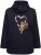Ulla Popken Sparkling Candy Cane Graphic Sweatshirt Black - Pulovere & hanorace - 
