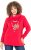 Ulla Popken Sparkling Candy Cane Graphic Sweatshirt Salsa - Pulovere & hanorace - 