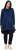 Ulla Popken Flounce Panel Long Sleeve Sweatshirt Dress Navy - Pulovere & hanorace - 