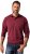 JP1880 Polo Shirt Pique Long Sleeve Red - Tricouri polo - Tricouri Polo Bărbați Mărimi Mari
