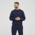North Latitude Denim Crew Neck Sweatshirt Navy Blue TALL - TALL pulovere - 