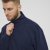 North Latitude Denim Half-Zip Sweatshirt Navy Blue TALL - TALL pulovere - 