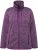 Ulla Popken Heather Knit Fleece Jacket Dark Purple - Pulovere & hanorace - 