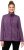 Ulla Popken Heather Knit Fleece Jacket Dark Purple - Pulovere & hanorace - 