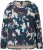 Ulla Popken Horse Print Long Sleeve Sweatshirt Navy - Pulovere & hanorace - 