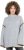 Ulla Popken Decorative Seam Sweater Light Grey Melange - Pulovere & hanorace - 