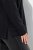 Ulla Popken Chain Fringe Smooth Fleece Sweatshirt Black - Pulovere & hanorace - Bluze, Hanorace & Tricotaje Comode