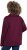 Ulla Popken Chain Fringe Smooth Fleece Sweatshirt Dark Wine Red - Pulovere & hanorace - 