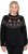 Ulla Popken Norwegian Style Christmas Sweater Black - Pulovere & hanorace - 