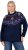 Ulla Popken Norwegian Style Christmas Sweater Blue - Pulovere & hanorace - 