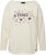 Ulla Popken Dreaming Time Long Sleeve Sweatshirt Chalk - Pulovere & hanorace - 