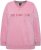 Ulla Popken Graphic BE UNIQUE Inverted Seam Sweatshirt Raspberry - Pulovere & hanorace - 