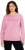 Ulla Popken Graphic BE UNIQUE Inverted Seam Sweatshirt Raspberry - Pulovere & hanorace - 