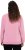 Ulla Popken Graphic BE UNIQUE Inverted Seam Sweatshirt Raspberry - Pulovere & hanorace - 