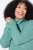 Ulla Popken Asymmetric Zipper Turtleneck Sweater Green - Pulovere & hanorace - Bluze, Hanorace & Tricotaje Comode