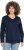 Ulla Popken Stripe Panel Long Sleeve V-Neck Sweatshirt Navy - Pulovere & hanorace - 