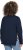 Ulla Popken Stripe Panel Long Sleeve V-Neck Sweatshirt Navy - Pulovere & hanorace - 