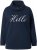 Ulla Popken HELLO Classic Fit Stand-Up Collar Sweatshirt Navy - Pulovere & hanorace - 