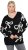 Ulla Popken Glitter Bow Sweater Black - Pulovere & hanorace - 